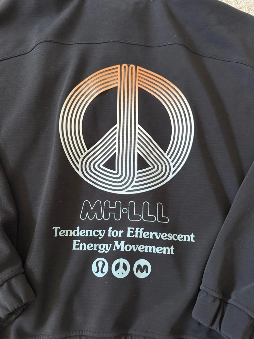 Lululemon x Mad Happy Black Graphic Hoodie- CLOSET CLEAR OUT